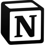 notion android application logo